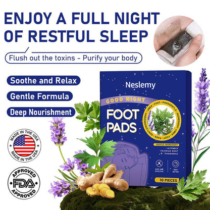 Deep Relaxing Foot Patches  – Soothe Tired Feet, Relieve Stress, Promote Relaxation & Better Sleep