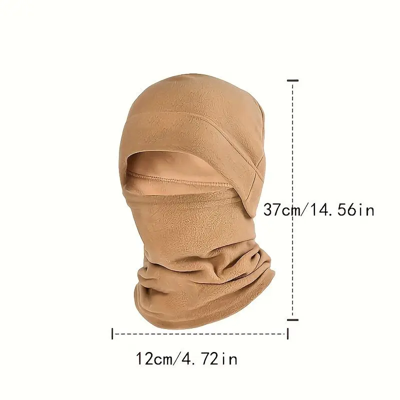🔥Ultra-Warm Fleece Balaclava | Windproof Hat & Neck Gaiter 2-in-1 for Winter Outdoor Sports