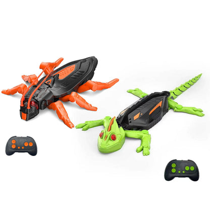 Free Shipping🔥LOVILDS Wall Crawler Gecko - LED RC Toy for Indoor Family Fun & Prank Gifts