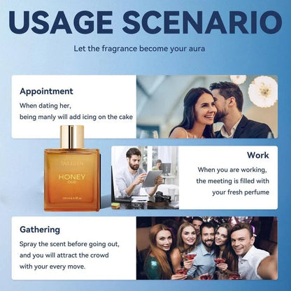 🔥Last Day: 50% OFF  TAILEDEN Honey Oud Unisex Parfum