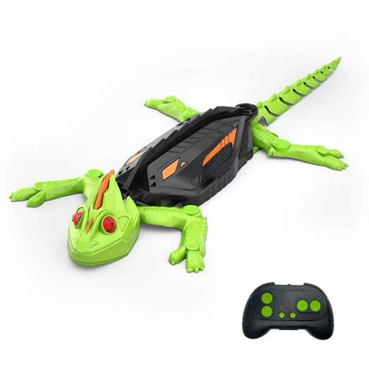 Free Shipping🔥LOVILDS Wall Crawler Gecko - LED RC Toy for Indoor Family Fun & Prank Gifts