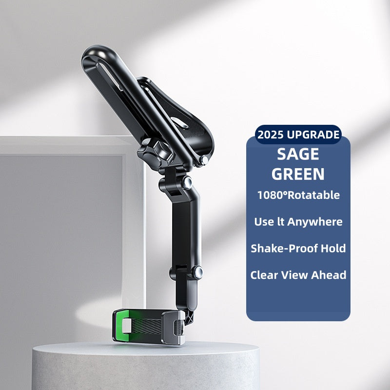 1080° Rotating Car Phone Holder – Multi-Angle Sun Visor Mount for Any Scene