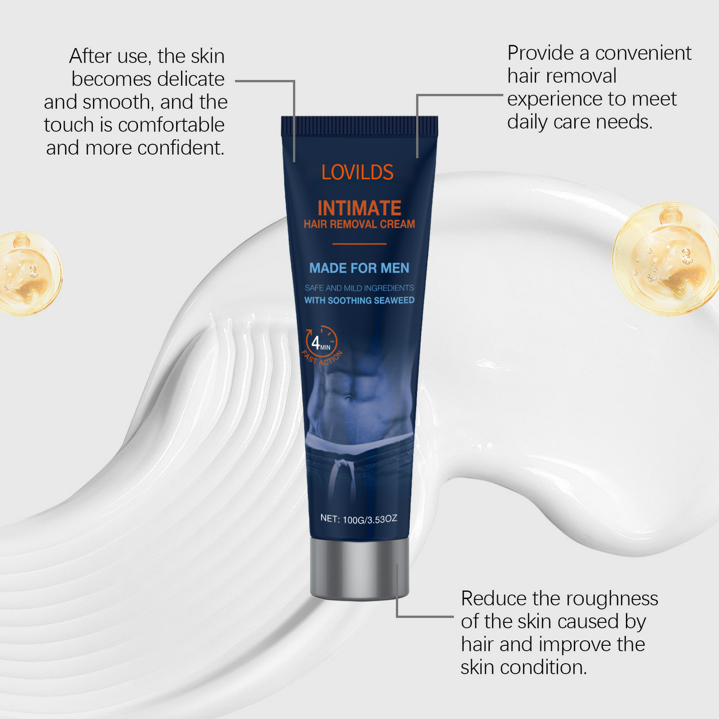 LOVILDS INTIMATE Hair Removal Cream